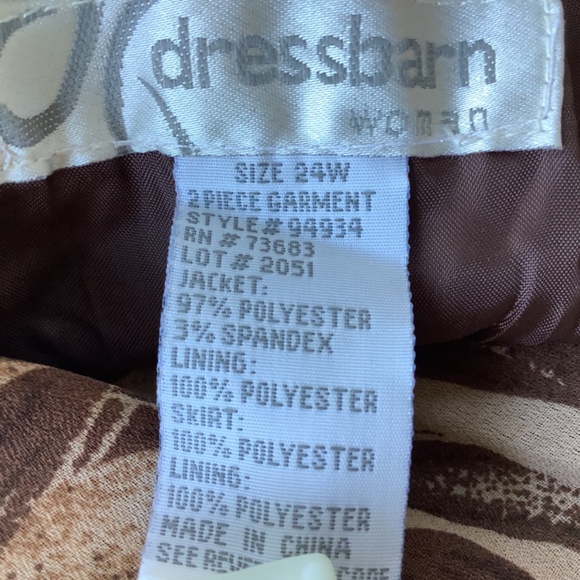 Plus size 24W skirt - Picture 3 of 4